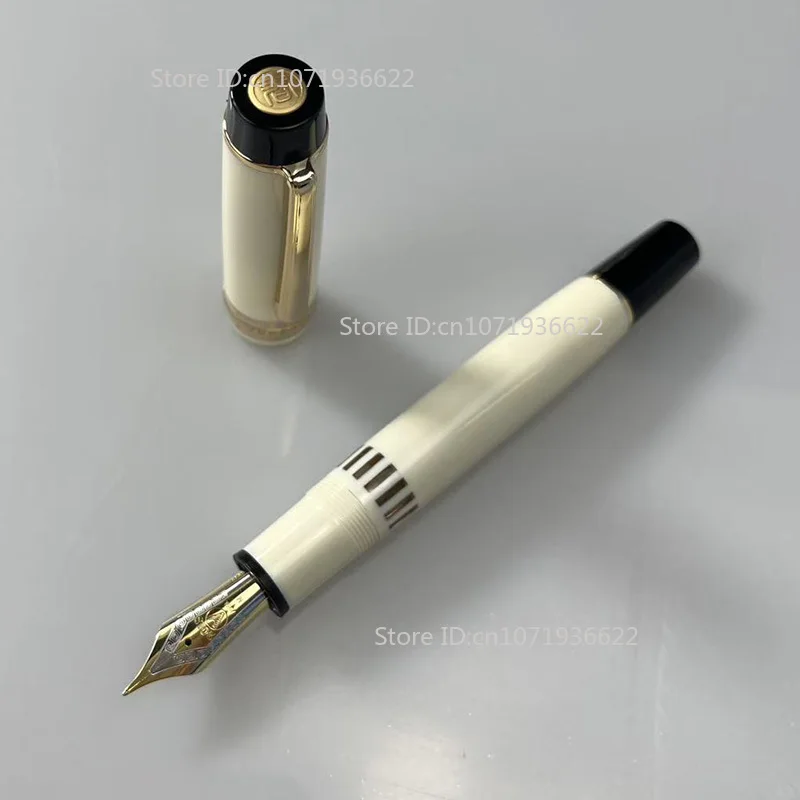 Three Color WingSung 630 Large Resin Piston Fountain Pen N0.8 Iraurita EF/F/M Nib Gold Clip Business Student Writing Gift Pen