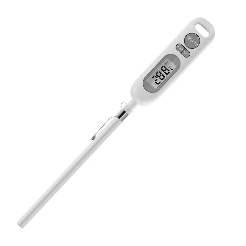 Digital Meat Thermometer BBQ Food Thermometer Kitchen Cooking 304 Stainless Steel Probe Milk Oil Liquid Oven Temperaure Tool