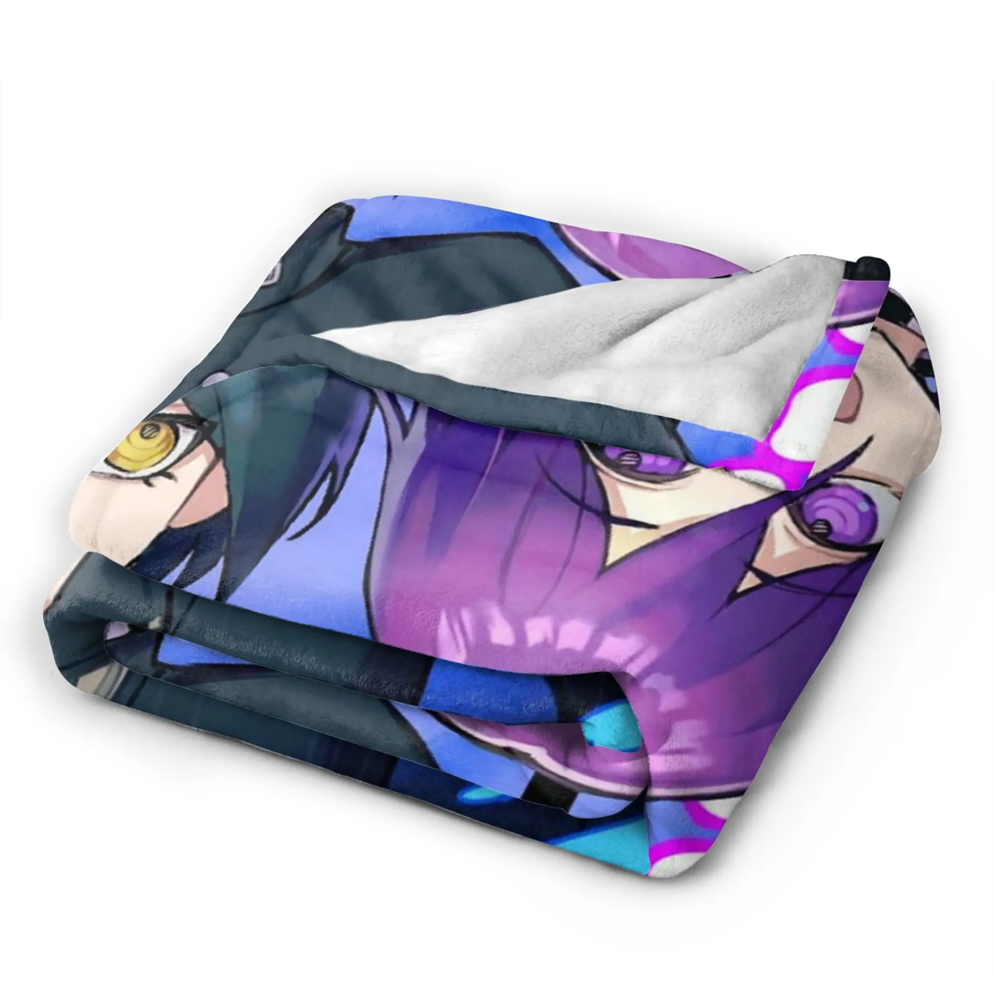 Danganronpa Blanket Nagito Komaeda The Ultimate Soft Plush Throw Blanket For Students Outdoor Flannel Bedspread Bed Cover