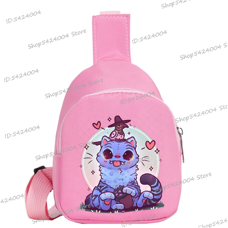 الأطفال حقيبة صدر للرجال أنيمي الكرتون شخصيات الفيلم هدايا عيد ميلاد بنين بنات البوب حقيبة كتف حقيبة كروسبودي صغيرة محفظة الوردي