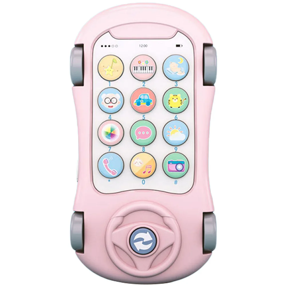 سيارة موسيقية في وقت مبكر الهاتف التعليمي تقليد لوحة تفاعلية متعددة الوظائف تعلم الطفل الهاتف الخليوي لتنمية الطفل #1