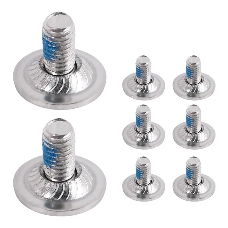 

XSXS-8Pcs/Set Snowboard Binding Screw Set, Snowboard Mounting Screws With Snowboarding Screw Washers Fixed Ski Accessories