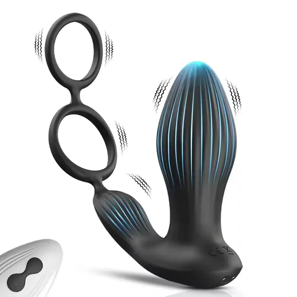 Vibrador Anal con Control Remoto Inalámbrico por Aplicación, Masajeador de Próstata para Hombres, Juguetes Sexuales Anales para Parejas Adultas