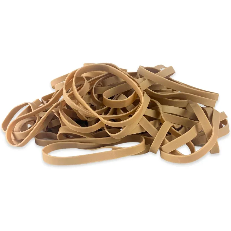 Upg22964cs rubber bands, size #64 (3-1/2 x 1/4), 4 oz. Boxes - 10 lb. (40 boxes total), natural crepe, made in USA