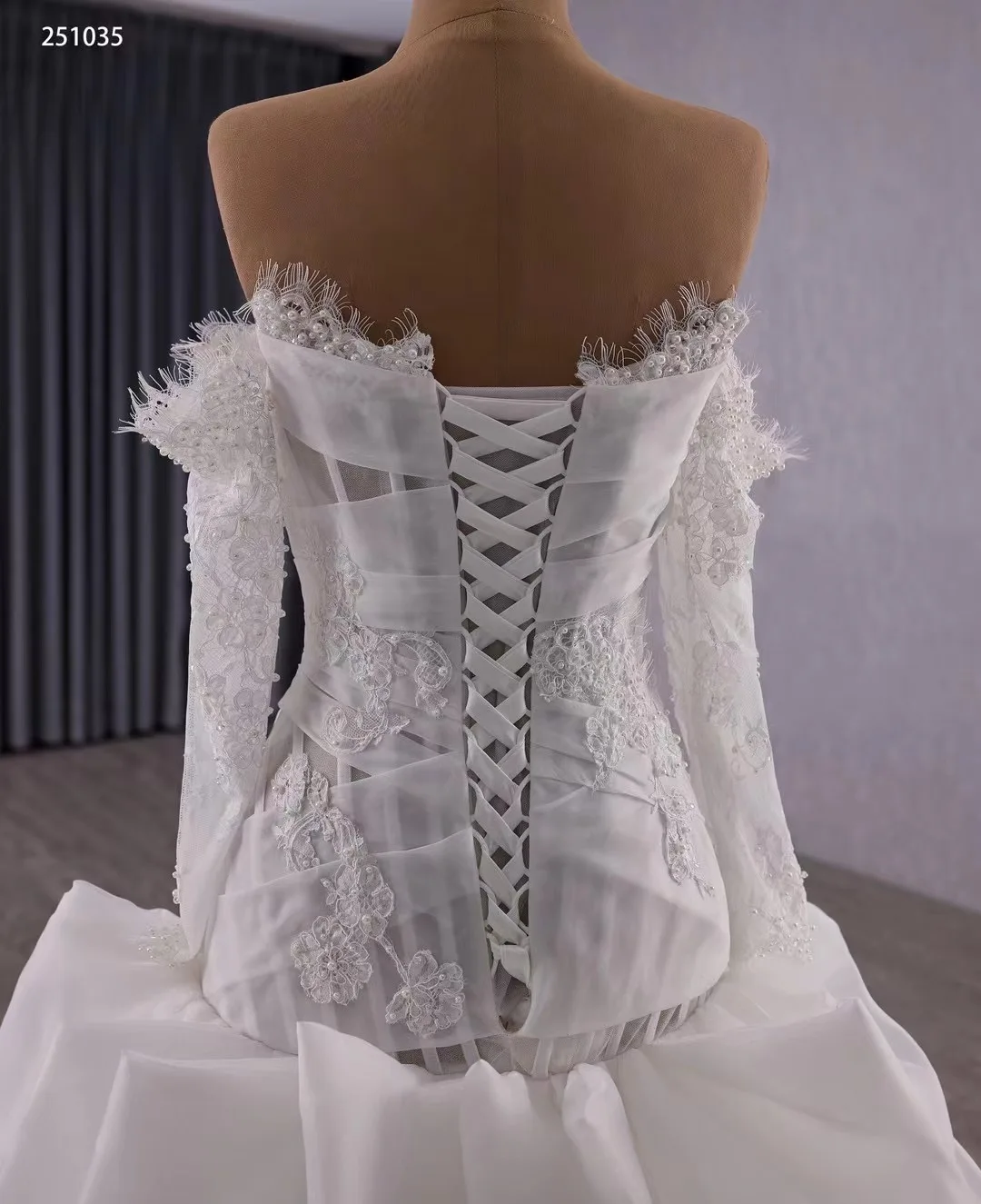 Kisswhite RSM Collection Customized Real Work Ruffles Mermaid Bridal Dresses