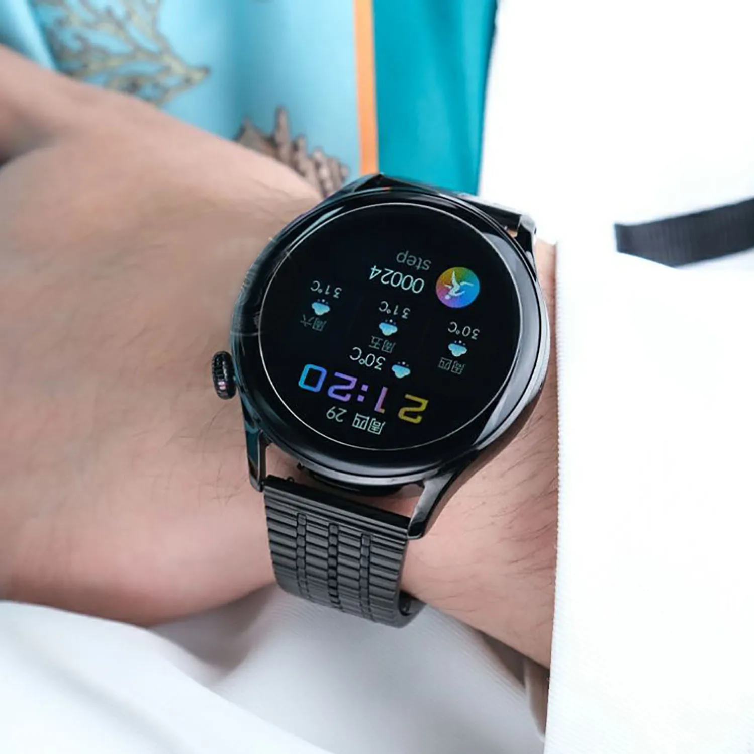 20mm Strap For Samsung Galaxy Watch 3 4 5 6 45mm 40 44mm Classic 43mm 47mm 22mm Band Huawei GT 3 2 46mm Stainless Steel Bracelet