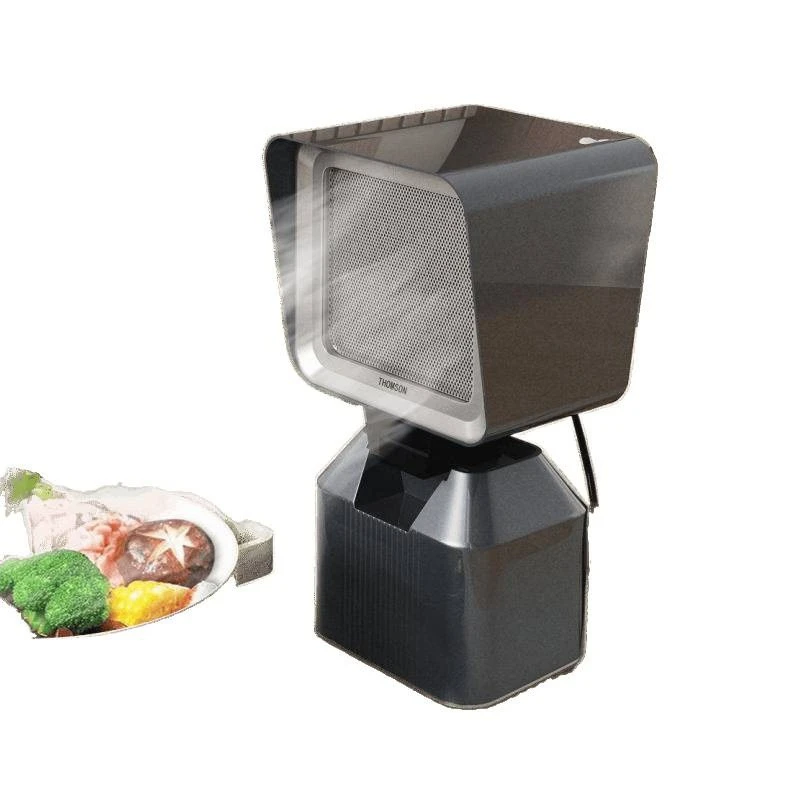 Desktop range hood household portable small mini hot pot barbecue living room oil smoke smell can be moved