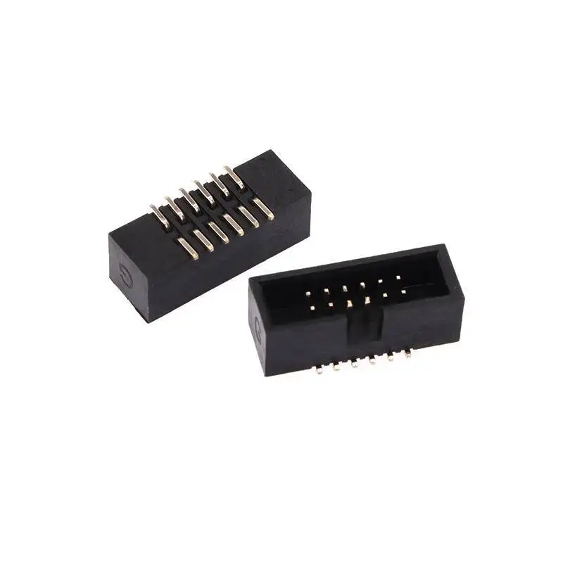2~5 Stück SMD einfacher Bullhorn-Stecker 1,27 mm Rastermaß IDC-Stecker 8P 10P 12P 16P 20P 34P 40P 50P – Detail 4