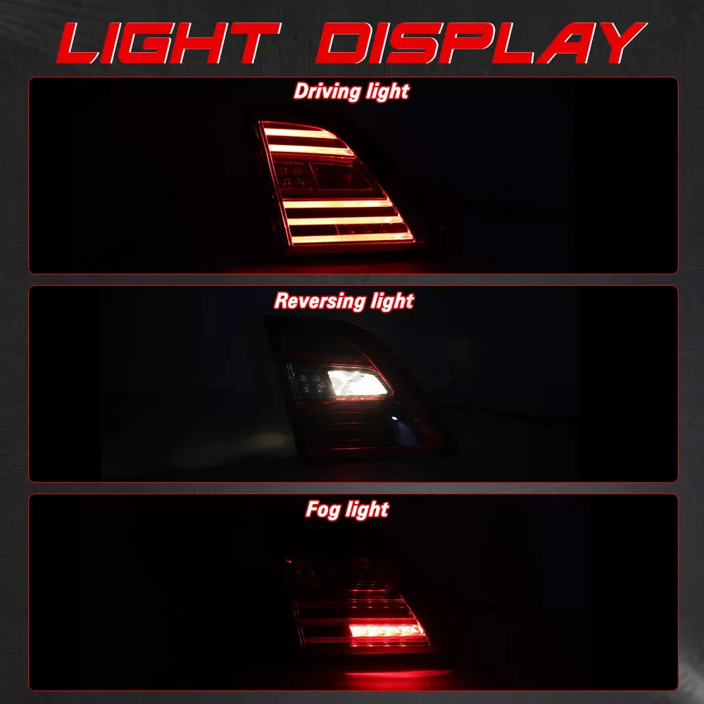 Left Inner Taillight Assembly Passenger Side For Mercedes-Benz W166 M-Class ML300 ML350 ML400 2012 2013 2014 2015 Rear Taillamp