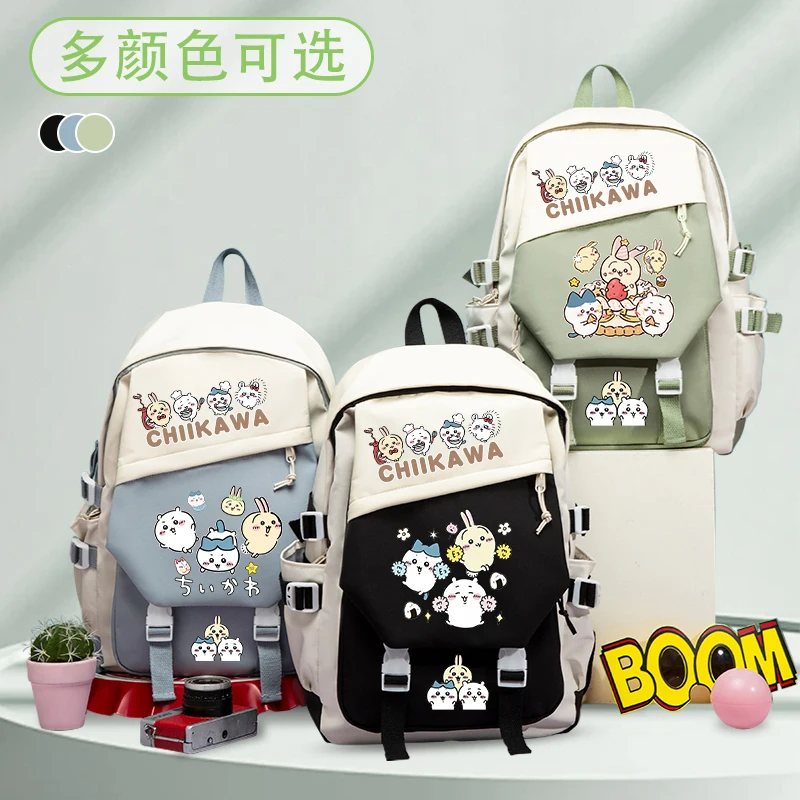 Chiikawa Backpacks for Teens 2025 New Fashion Print Large Capacity Lightweight School Backpack Free Shipping