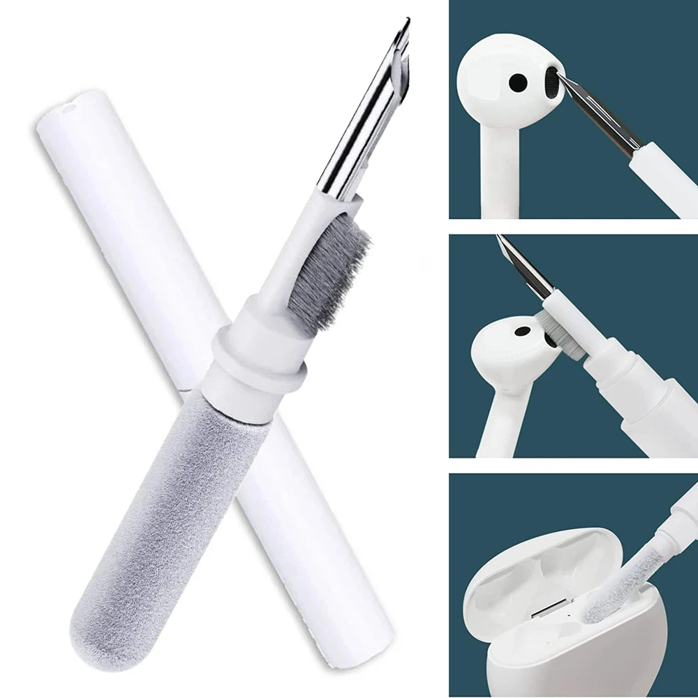 Cleaner Kit for Airpods Pro 1 2 3 earbuds Cleaning Pen Brush Bluetooth  Earphones Case Headset Keyboard Phone Cleaning Tools - AliExpress 15