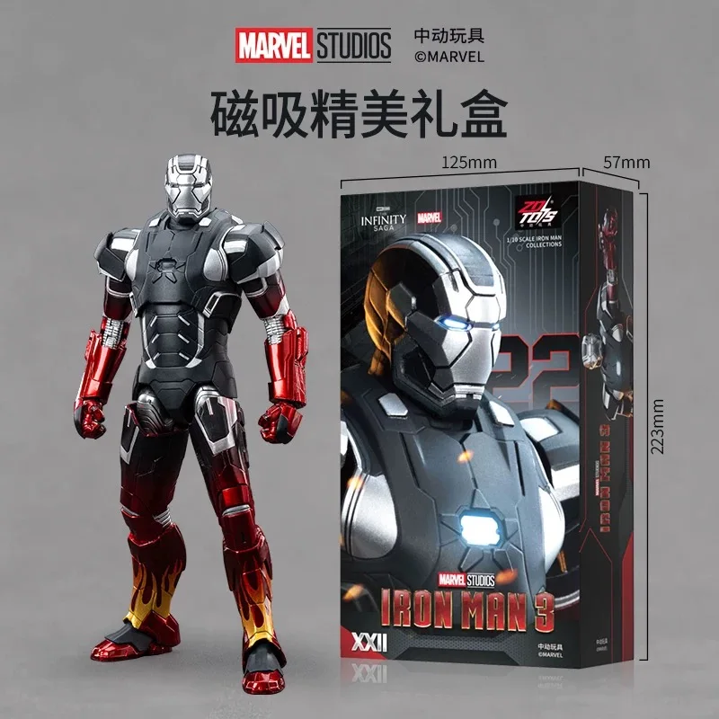 ZD Toys Iron Man Action Figure MK1-7 MK17 MK35 MK85 MK30 War