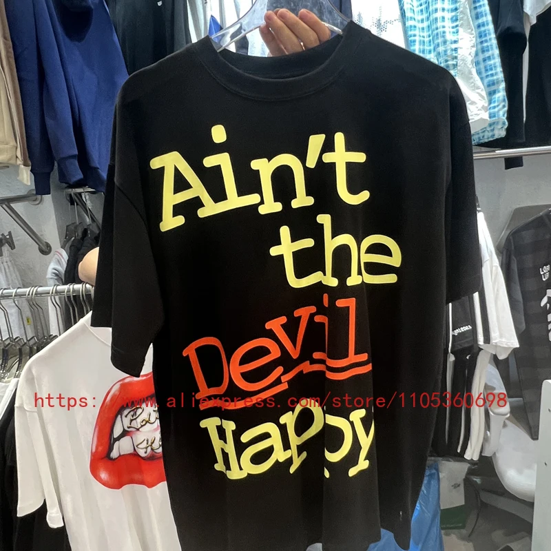 2026 New PATTA T-shirt Lip Pattern Top Loose 100% Cotton Casual Short Sleeve Men's Clothing