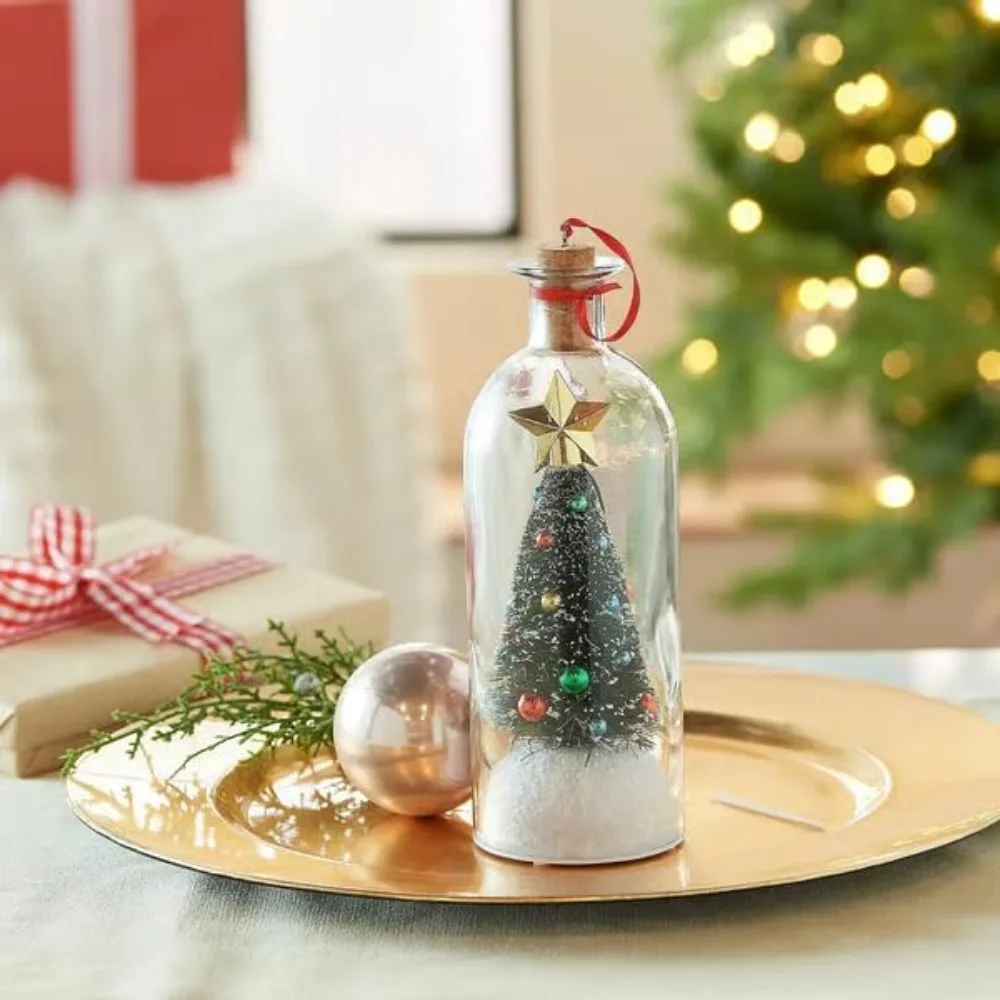 recordable-christmas-tree-message-bottle-xmas-holiday-keepsake-christmas-tree-ornaments-snowy-scene-in-nostalgic-bottle