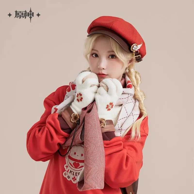 クレー ベレー帽 MiHoYo 公式正規品 原神 かわいい クレー テーマ 印象シリーズ 八角キャップ コスプレ クレー 帽子 誕生日プレゼント