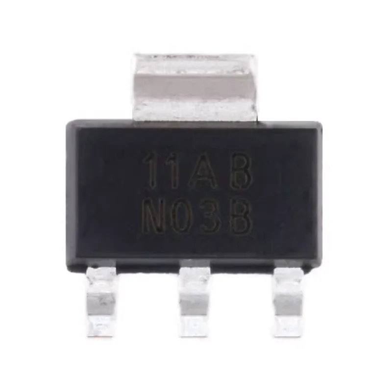 Integrated Circuits (ICs) LM1117IMPX-ADJ/NOPB Linear Voltage Regulator IC Positive Adjustable 1 Output 800mA SOT-223-4