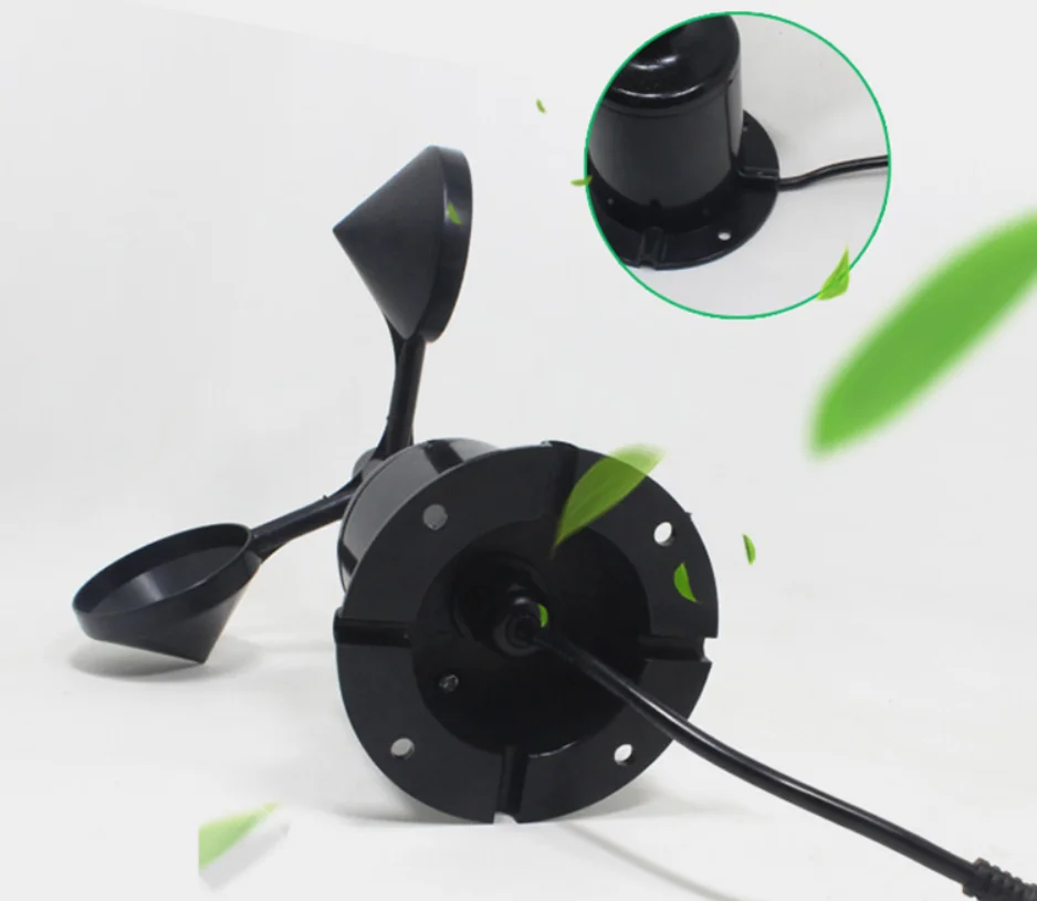 2026 HONDE Cheap Industrial Digital Outdoor Cup Anemometer Wind Speed Testing Instrument Sensor 4-20mA