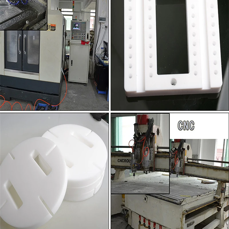 Imagem -05 - Folha de Plástico Rígido para Cnc Model Board Faça Você Mesmo Matéria-prima Placa de Polipropileno Folha Branca e Preta Espessura mm mm mm 10 mm