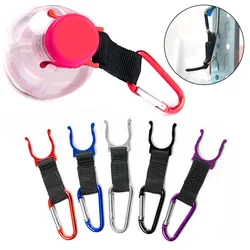 5Pcs Wasser Flasche Clip Hängen Schnalle Karabiner Wasser Flasche Halter mit D-Ring Haken Für Outdoor Camping Wandern reisen