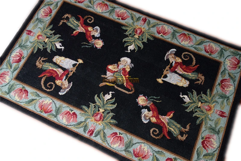 retro rug needlepoint rug kitchen carpet mat chinese wool carpets wool knitting carpets