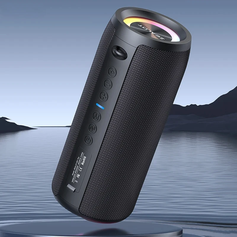 

Мощный Bluetooth-динамик 40 Вт 3D стерео бас Bluetooth-динамик Портативный IPX5 Водонепроницаемый Подходит TWS Boom Box