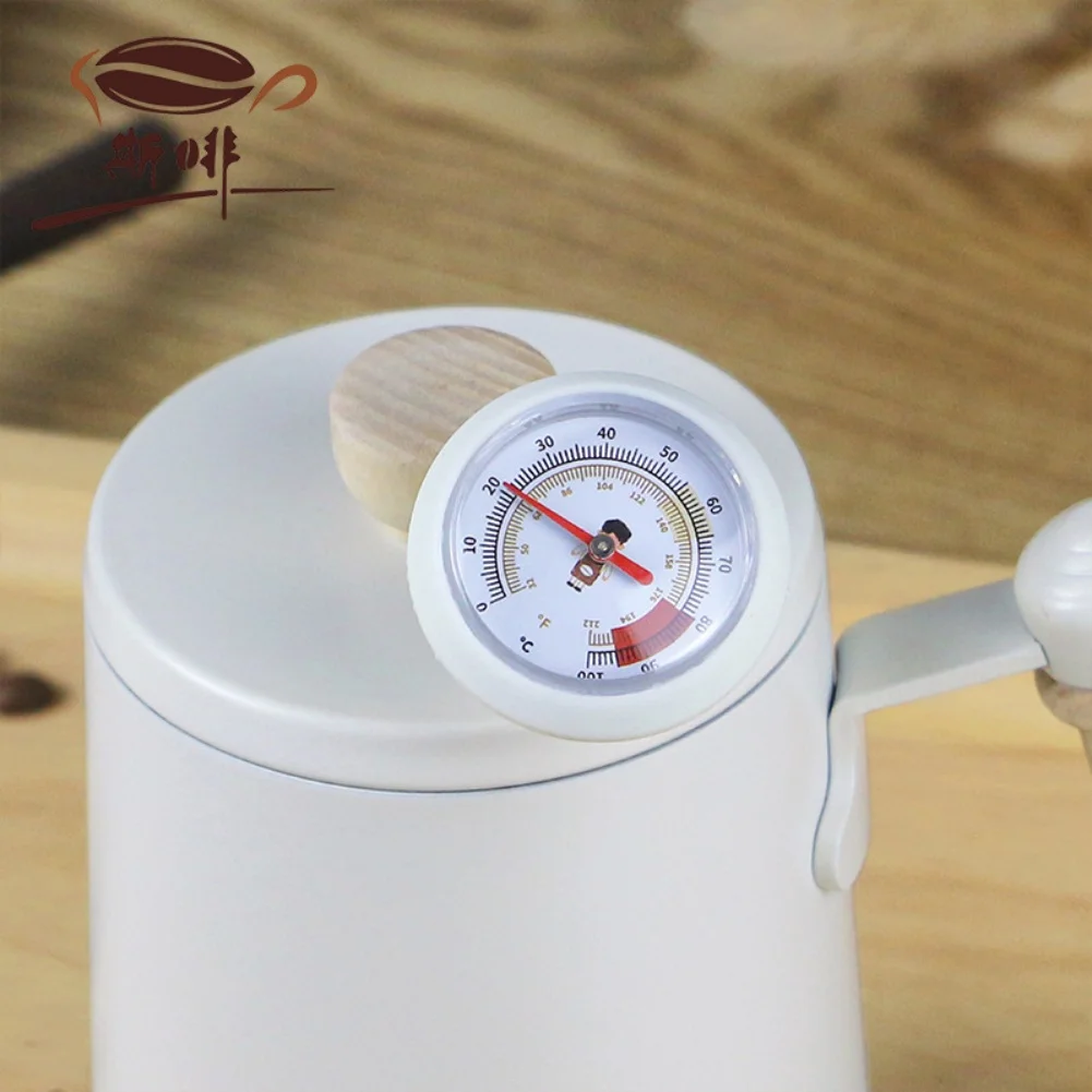 Stainless Steel Coffee Temperature Meter Probe Milk Frothing Jug Coffee Pot Thermometer Cafe Kitchen Measuring Tools