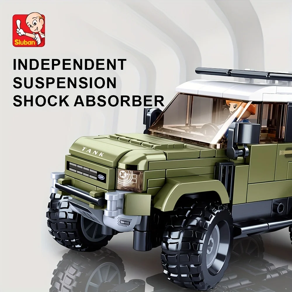 نموذج سيارة اللبنات عدة ، الرياضة أداة مركبة ، الإبداعية DIY بها بنفسك لعبة ، تجميعها اللبنات ، هدايا عيد الميلاد #5