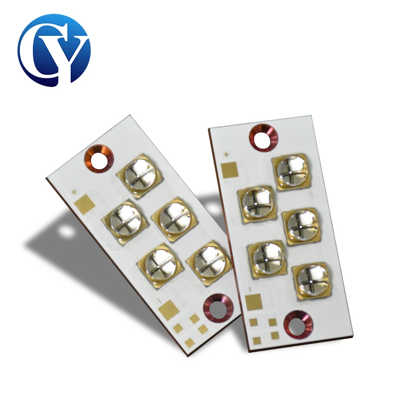 50W Uv Led Licht Uithardende Lamp Module 6565 365nm 385nm 395nm 405nm 3d Label Inkjet Printer Lijm Hars Fles Inkt Uitharding Pcb