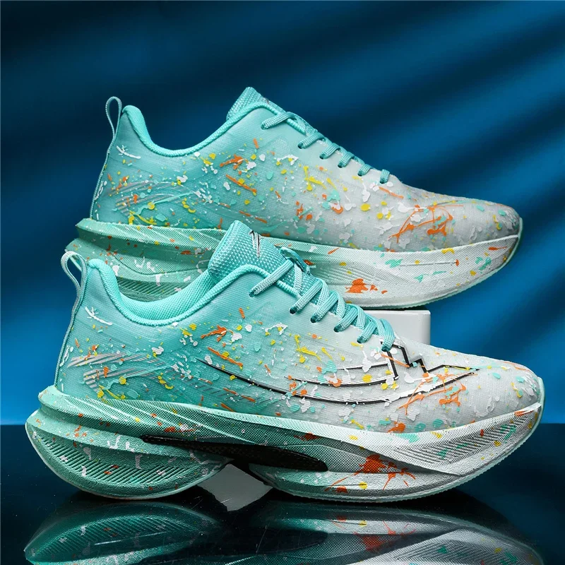 

Мужские кроссовки для женщин, дорожные беговые кроссовки с суперкритической амортизацией E-TPU, спортивные тренировочные кроссовки, легкие удобные кроссовки с сеткой 33,