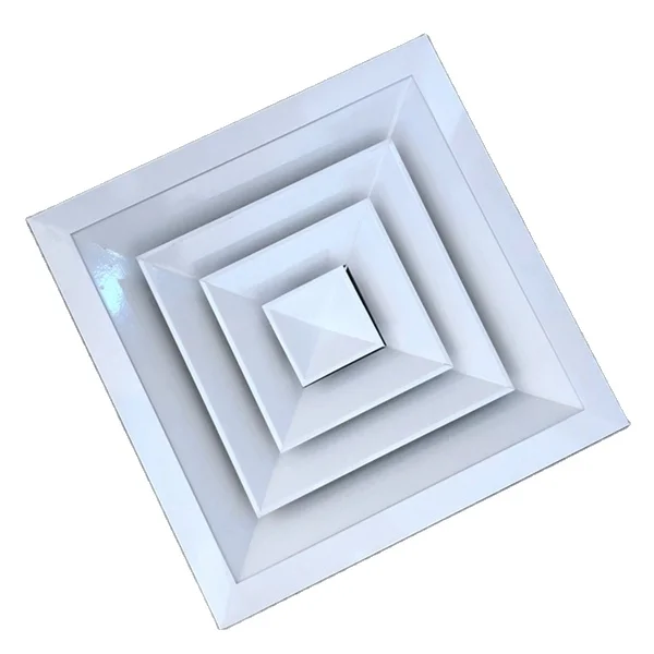 

Квадратный воздушный диффузор QIEXEIN PP для кондиционера вентиляции и кондиционирования воздуха