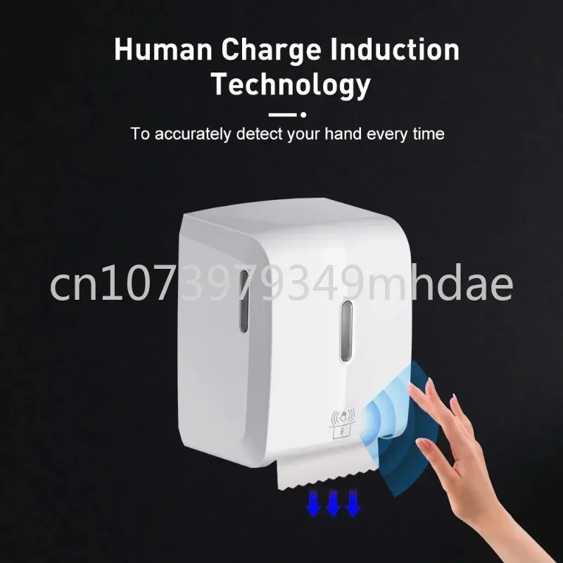 Bathroom Kitchen Hotel Jumbo Roll Automatic Kitchen Paper Towel Dispenser Roll Holder Sensor Tissue Dispenser