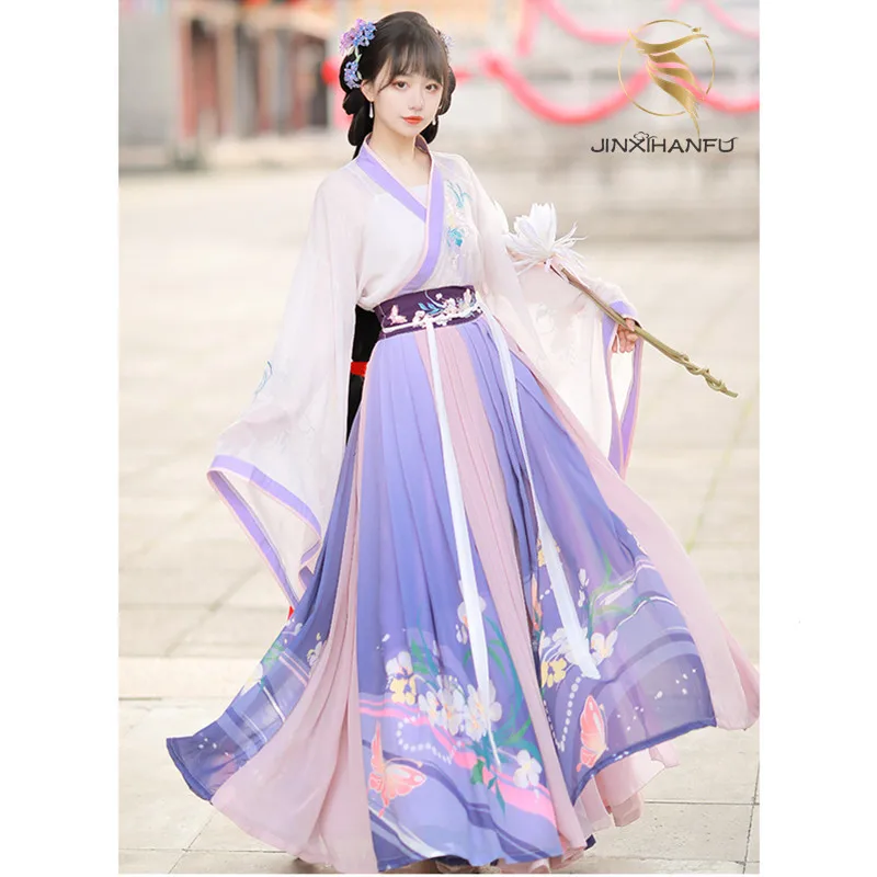 JINXIHANFU Original Design Chinese Traditional Hanfu Costume Of Ancient TV Series Traje Chino Hombres Fairy Dresses Outfit