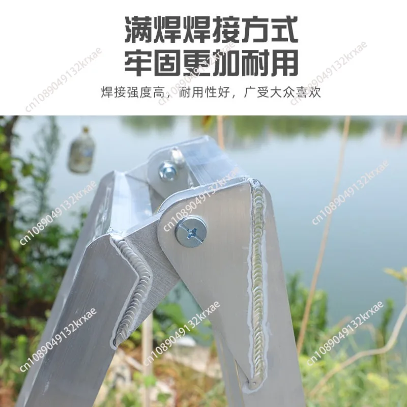 

Folding Ladder Ramps Motorcycle Loading Trailer Transport Loading Aluminum Alloy Ramp Folding Ladder 228cm