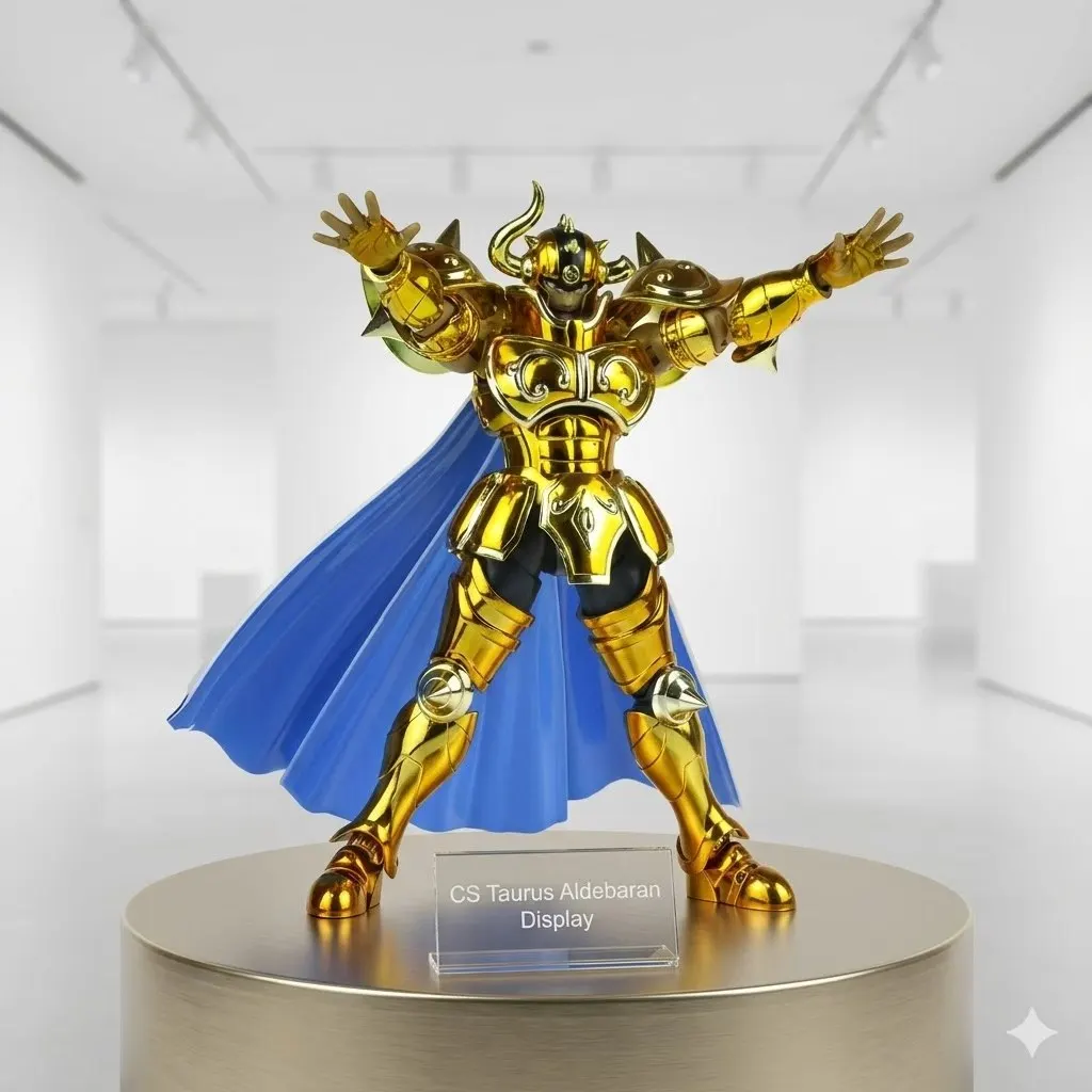 【In Stock】Saint Seiya CS Taurus Aldebaran Myth Cloth EX Normal 24K Metal Armor Diecast Action Figure Collectible Model