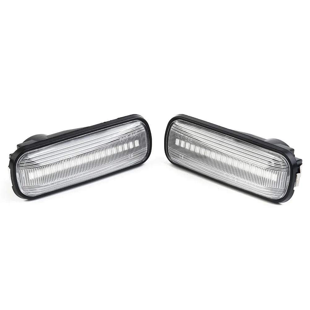 1 Pair Clear Lens Amber Led Fender Side Marker Light Lamp Indicator For Honda Civic 1996-2001 EK EJ For CRV RD Turn Signal Light