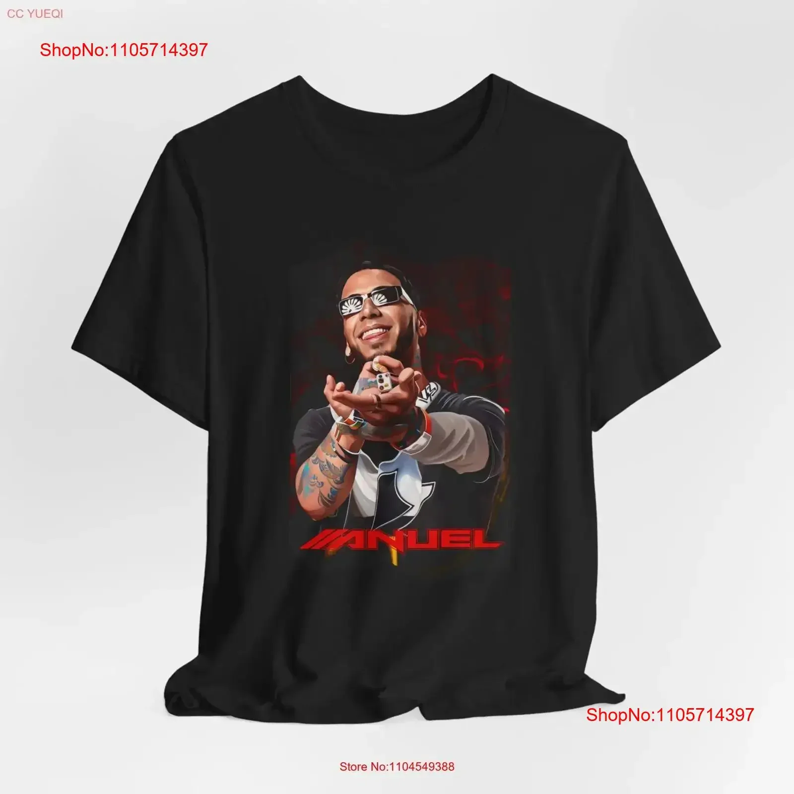 Anuel AA Real Hasta La Muerte T Shirt vintage Washed designer clothes Slightly homme fashion Unisex Versatile