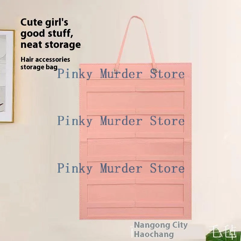 

Органайзер для хранения заколок и аксессуаров (JYA2) из фетра: подвесная подставка для женских и девичьих заколок, ободков, солнцезащитных очков и других аксессуаров