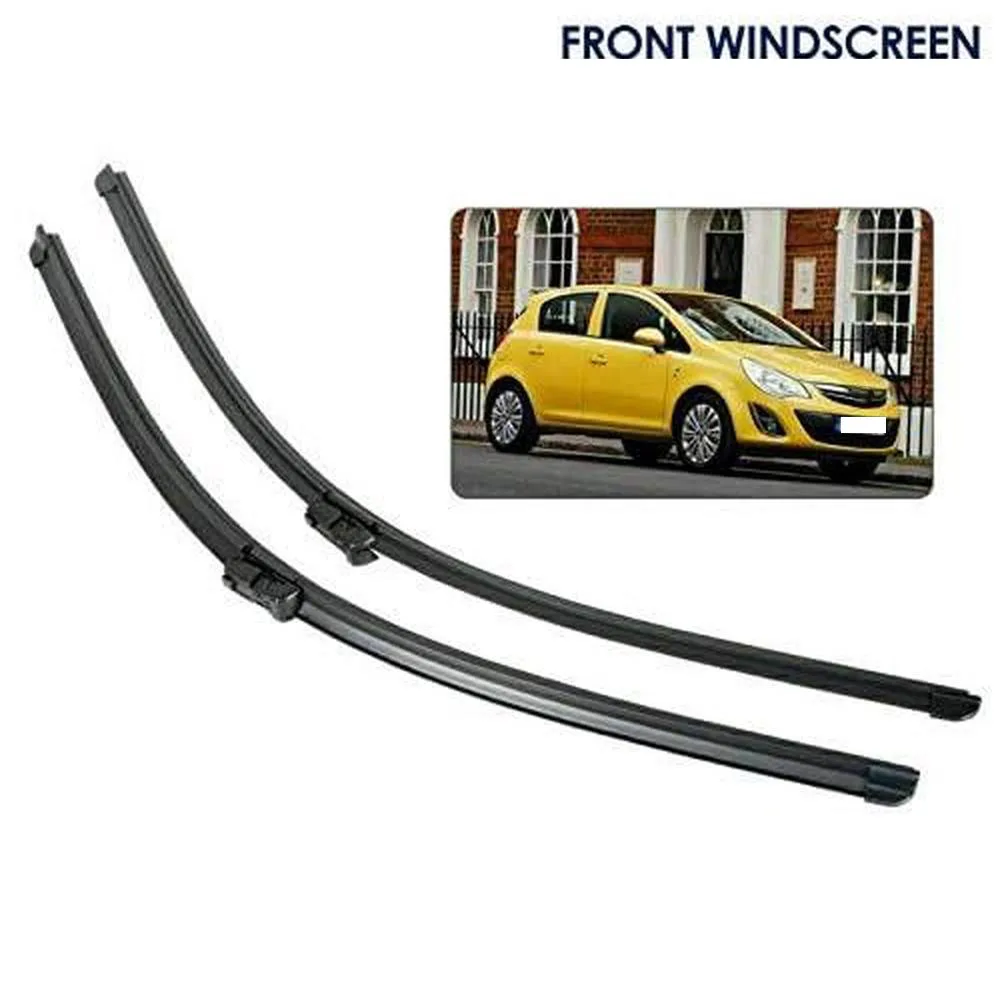 يصلح ل هولدن كورسا 2006-2014 طقم ممسحة الزجاج الأمامي للنافذة الأمامية (L + R) #4