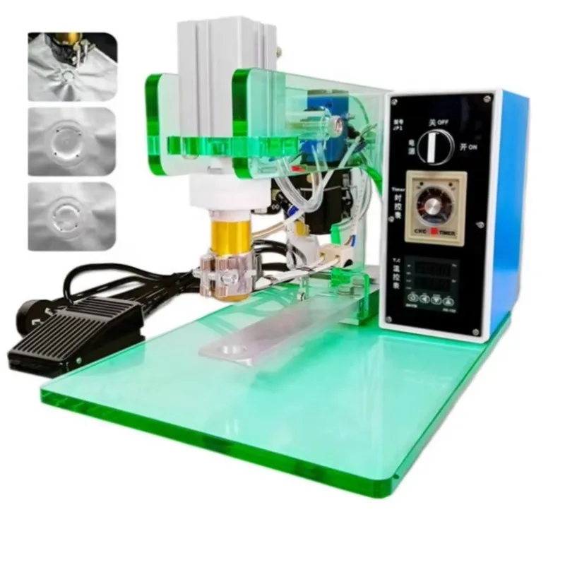 

Coffee Pouch Valve Applicator Machine/Coffee Bag Degassing Valve Hot Press Machine Food Packaging Bag Valve Applicator