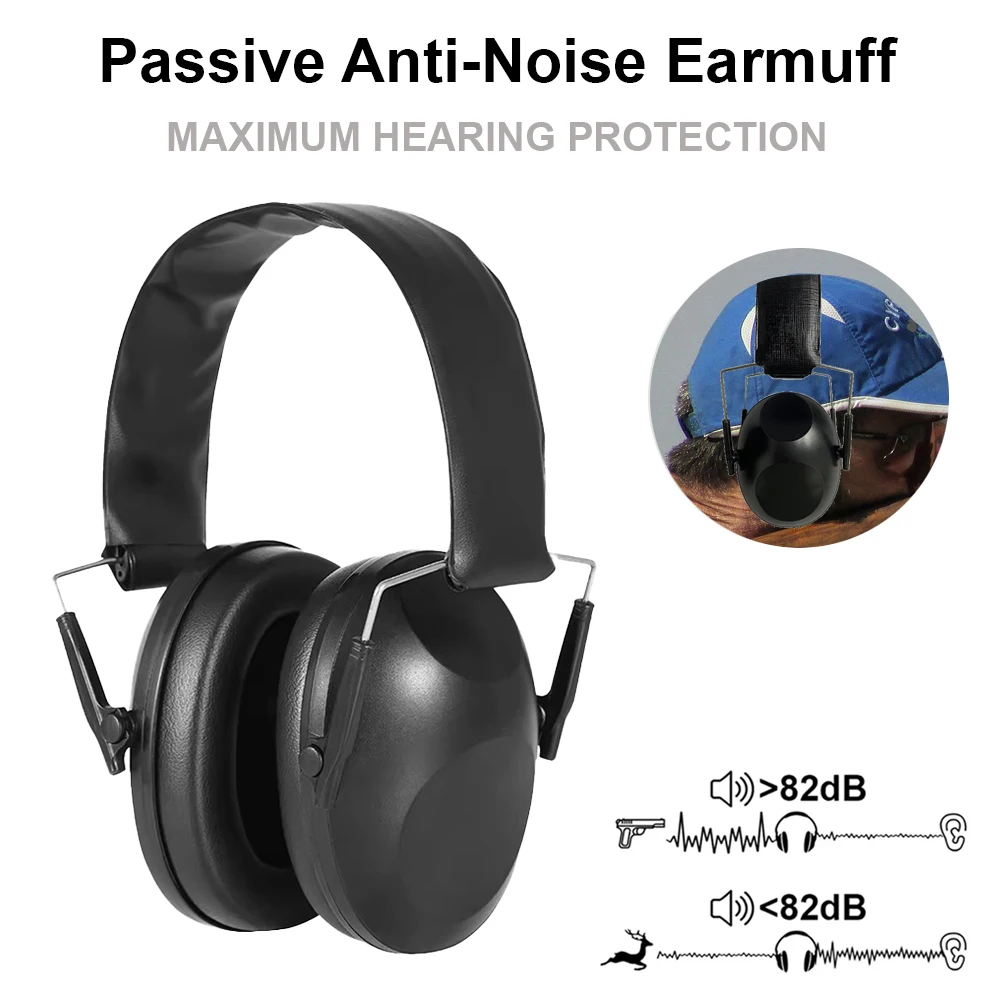 

Tactical Noise-Canceling Ear Defenders | Folding Hearing Protection for Hunting & Shooting | Pro-Grade Soundproof Muffs