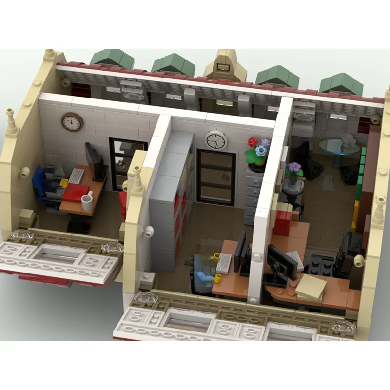 Nieuwe 4493 Stuks Stad Hot Selling Street View Moc Modulaire Hofhuis Gebouw Diy Creatieve Ideeën Kinderen Speelgoed Verjaardagscadeau Blokken