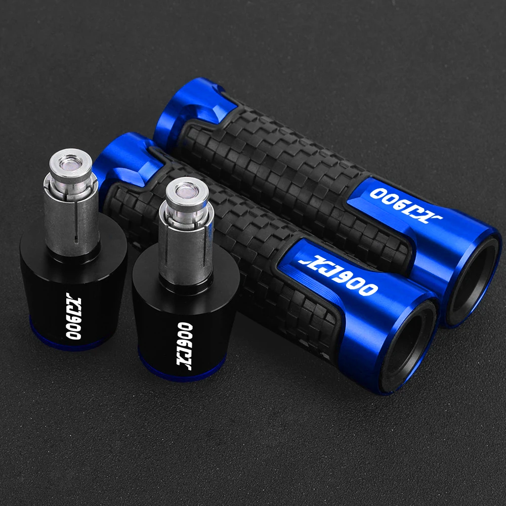 FOR YAMAHA XJ900S DIVERSION XJ900R SECA XJ900 XJ 900 Motorcycle 7/8\'\' 22MM Hand Grips Handle Bar Handlebar Grip Ends Plug Slider