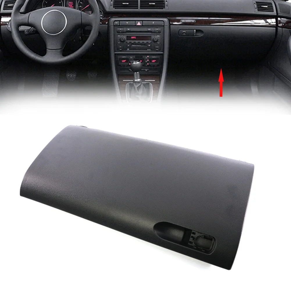 Left Hand Drive Front Glove Box Lid Cover Plastic Blcak Replacement Parts 8E1857124A For A4/S4 For RS4 Accessories