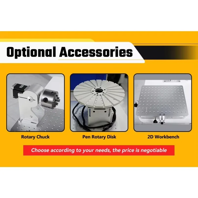 Automatische vezellasermarkeermachine voor glas 20W lasergraveerder Metalen logo graveur codeerprinter