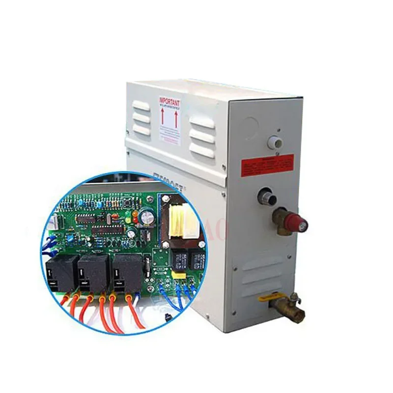 مولد بخار للمنزل ، فرن تدفق جاف ، جهاز تحكم رقمي رطب ، باخرة ساونا ، 3 كيلو وات ، أو V ، 1 روض