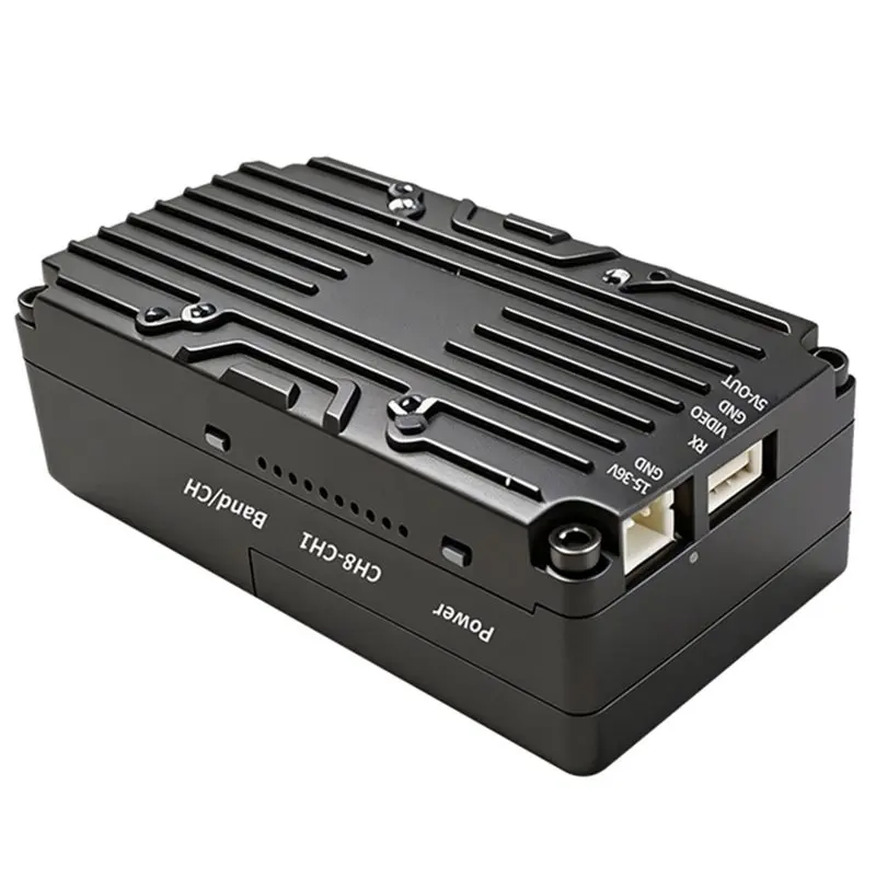 ABXE-3.3G 5W VTX FPV Video Transmitter 25Mw/800Mw/2000Mw/5000Mw/PIT Adjustable IRC Tramp Protocol For FPV Long Range RC Drone