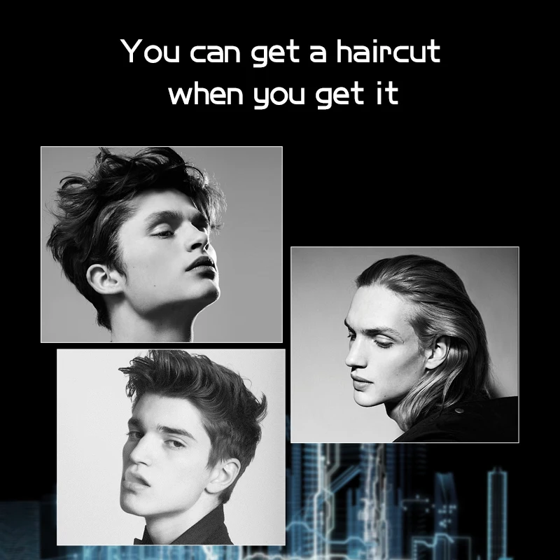 VGR 290 Mini Hair Cutting Machine Cordless Electric Hair Clipper Professional Bald Haircut Machine Barber Hair Trimmer for Men