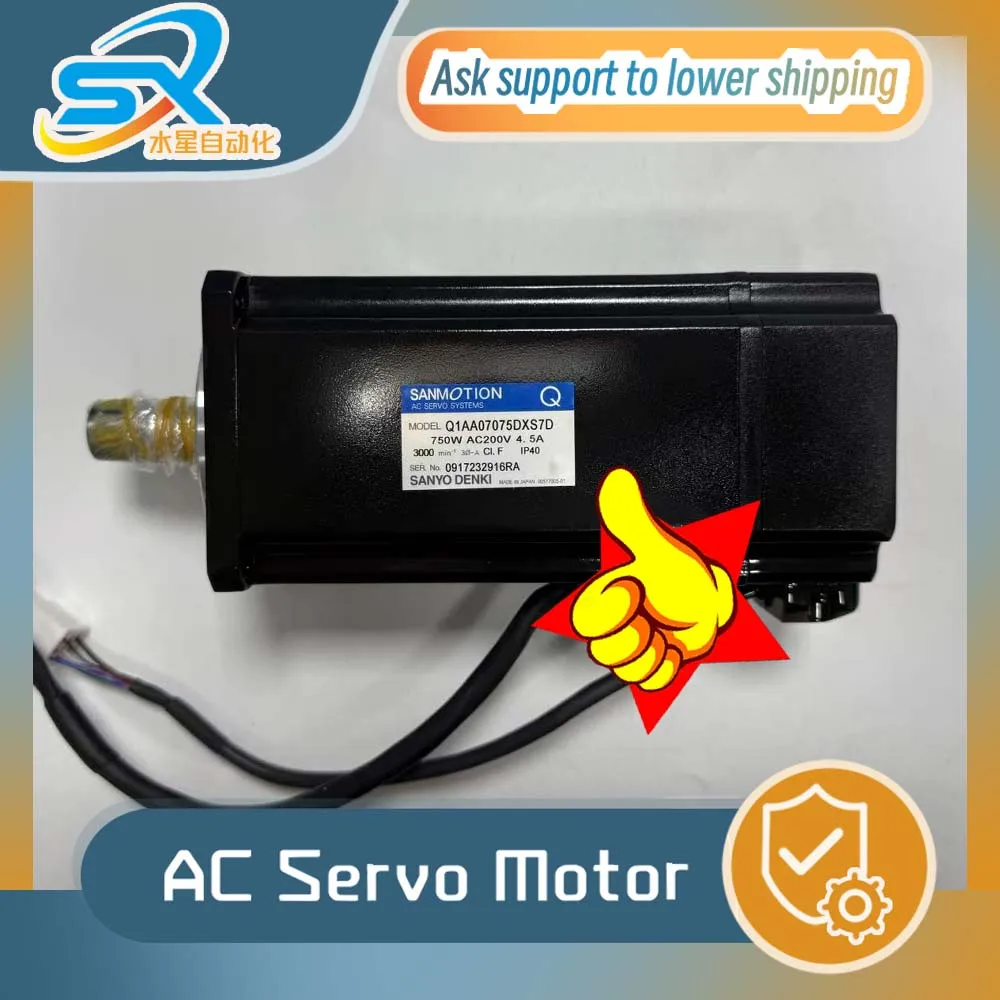 

100% Genuine Sanyo Motor For Robotics Q1AA07075DXS7D 750W One year/three months warranty Please inquire about the price.