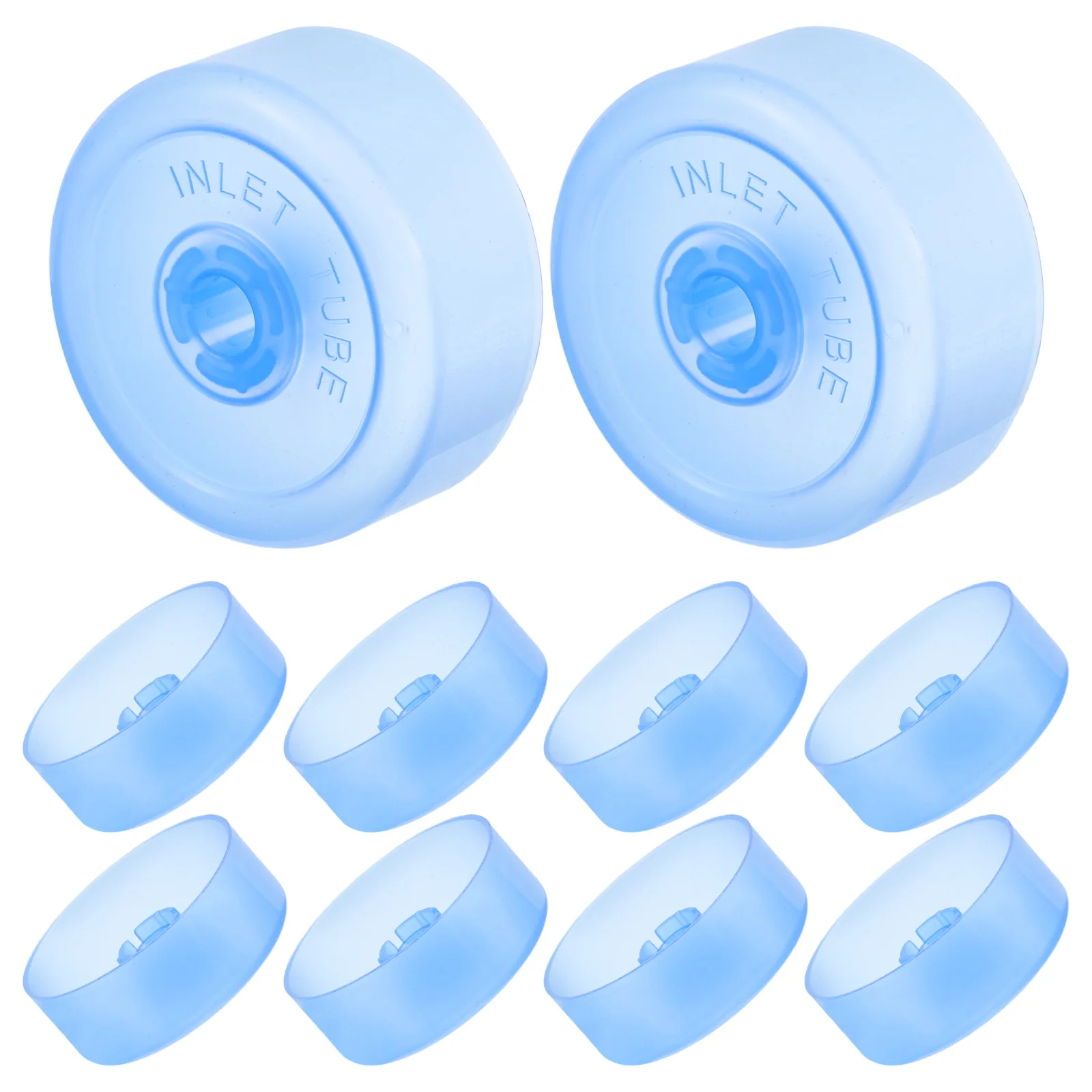 

10Pcs Universal Dustproof Caps Replacement Set Easy Remove Water Dispenser Covers Plastic Bottle Lid Tea Accessory Covers Water