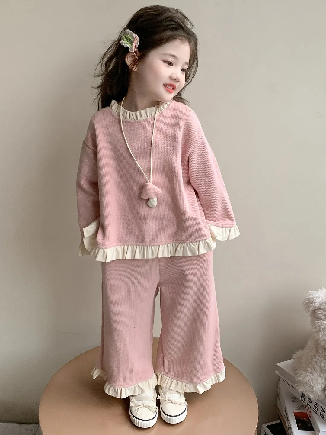 conjunto-informal-holgado-para-ninos-primavera-otono-conjunto-de-dos-piezas-para-ninas-sudadera-moderna-y-comoda-para-ninos